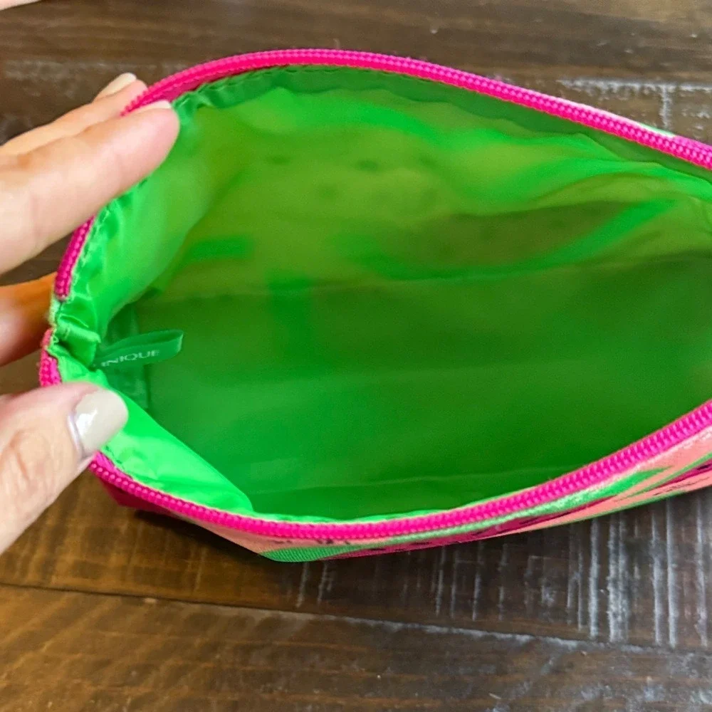 Clinique x Donald Robertson Watermelon Cosmetic Pouch